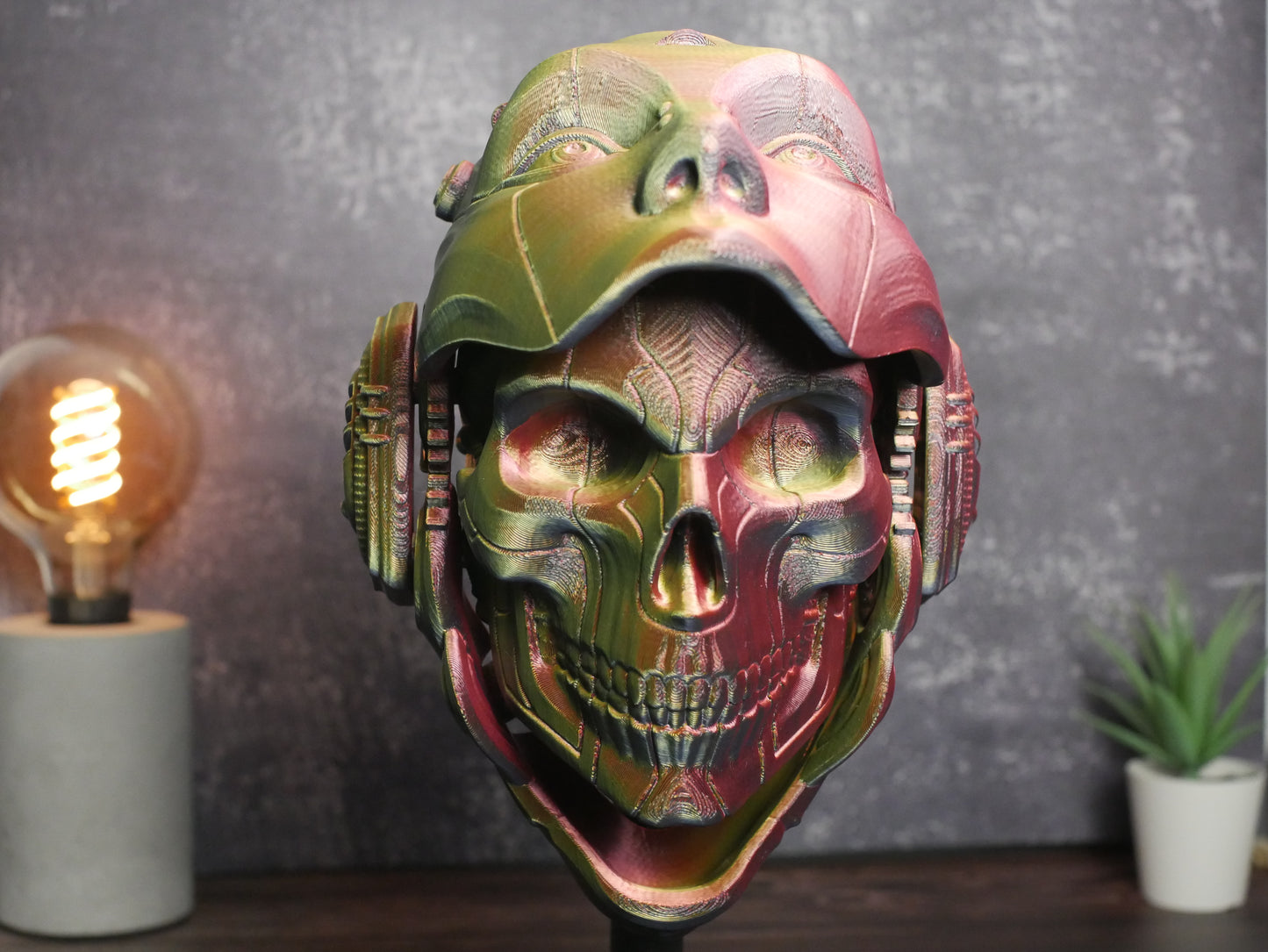 Skulldroid Headphone Stand - Gaming