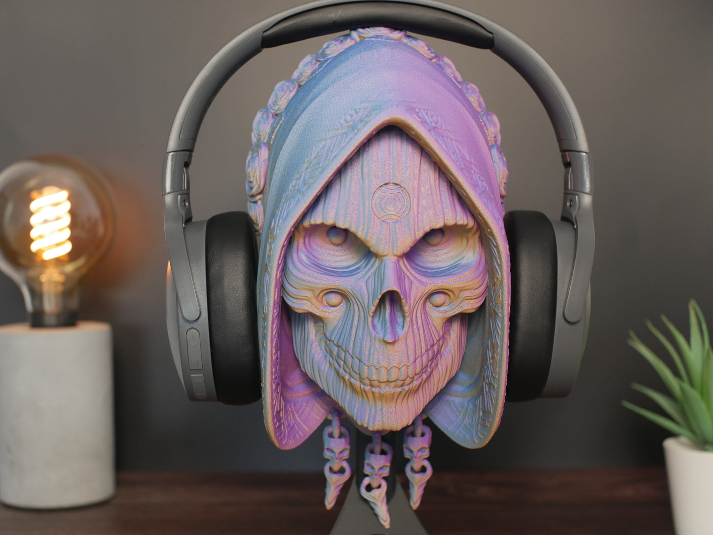 Holy Death Headphone Stand - Gaming Equipment