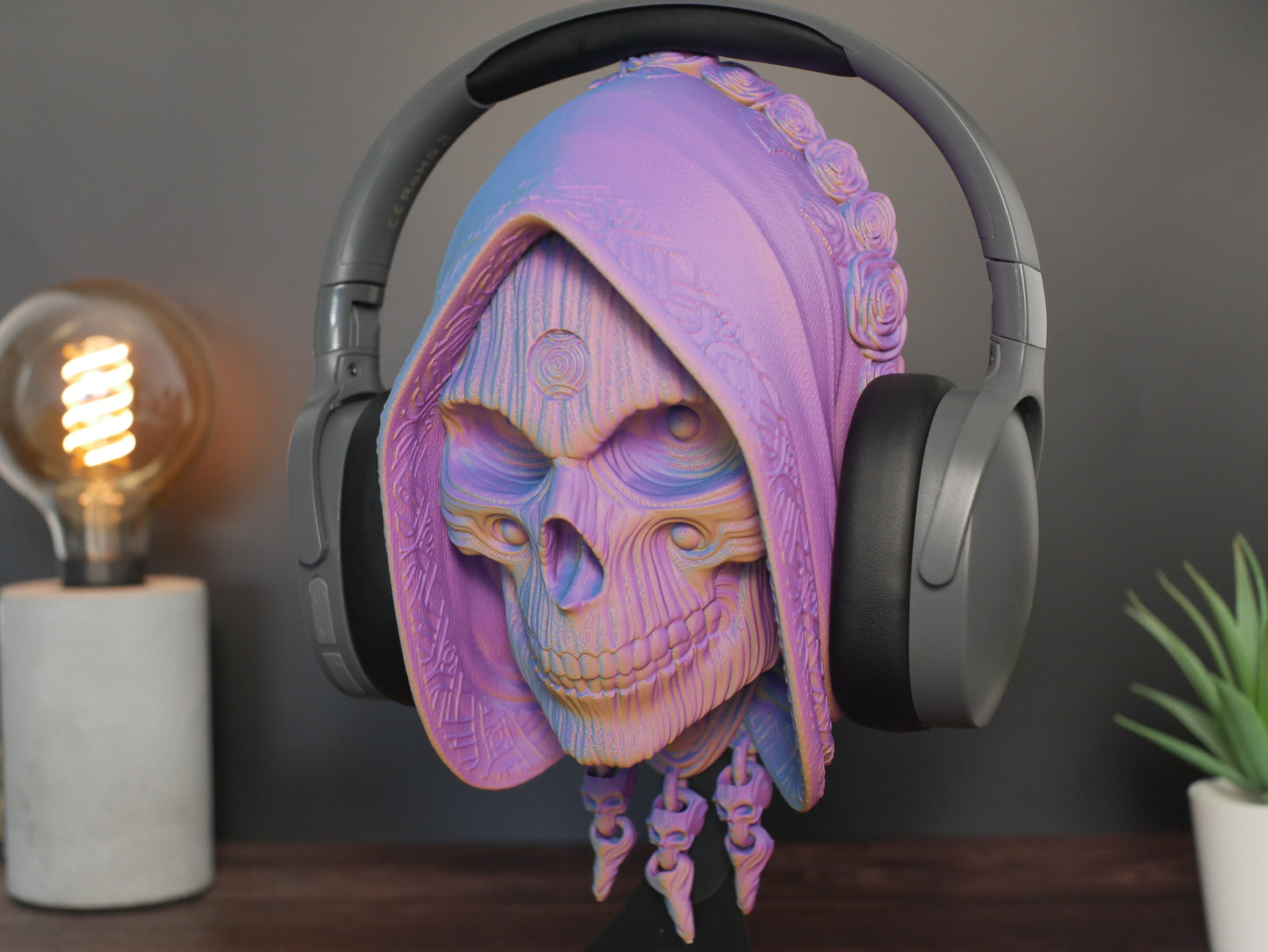 Holy Death Headphone Stand - Gaming Equipment