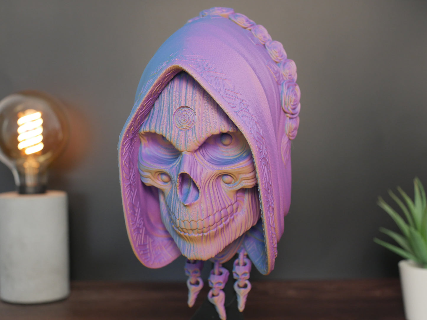 Holy Death Headphone Stand - Gaming Equipment