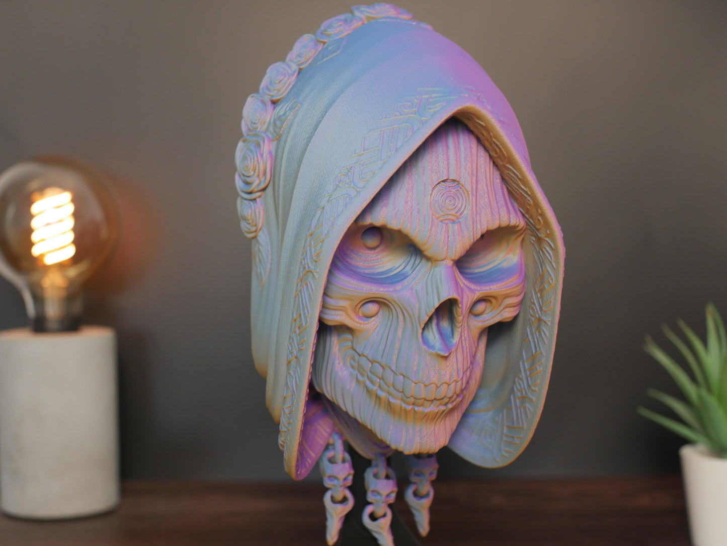 Holy Death Headphone Stand - Gaming Equipment