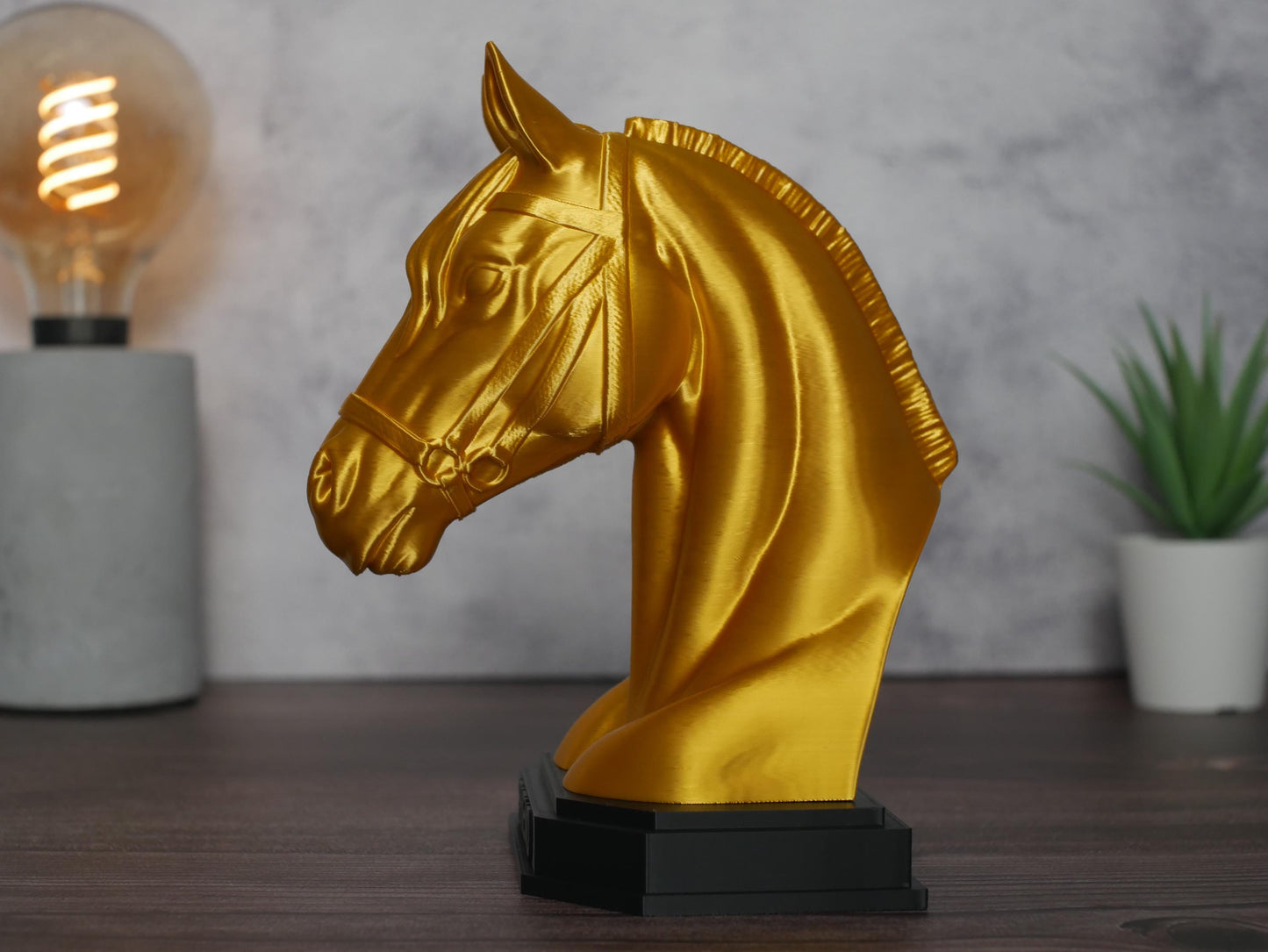 Buste de cheval personnalisé - Cadeau unique