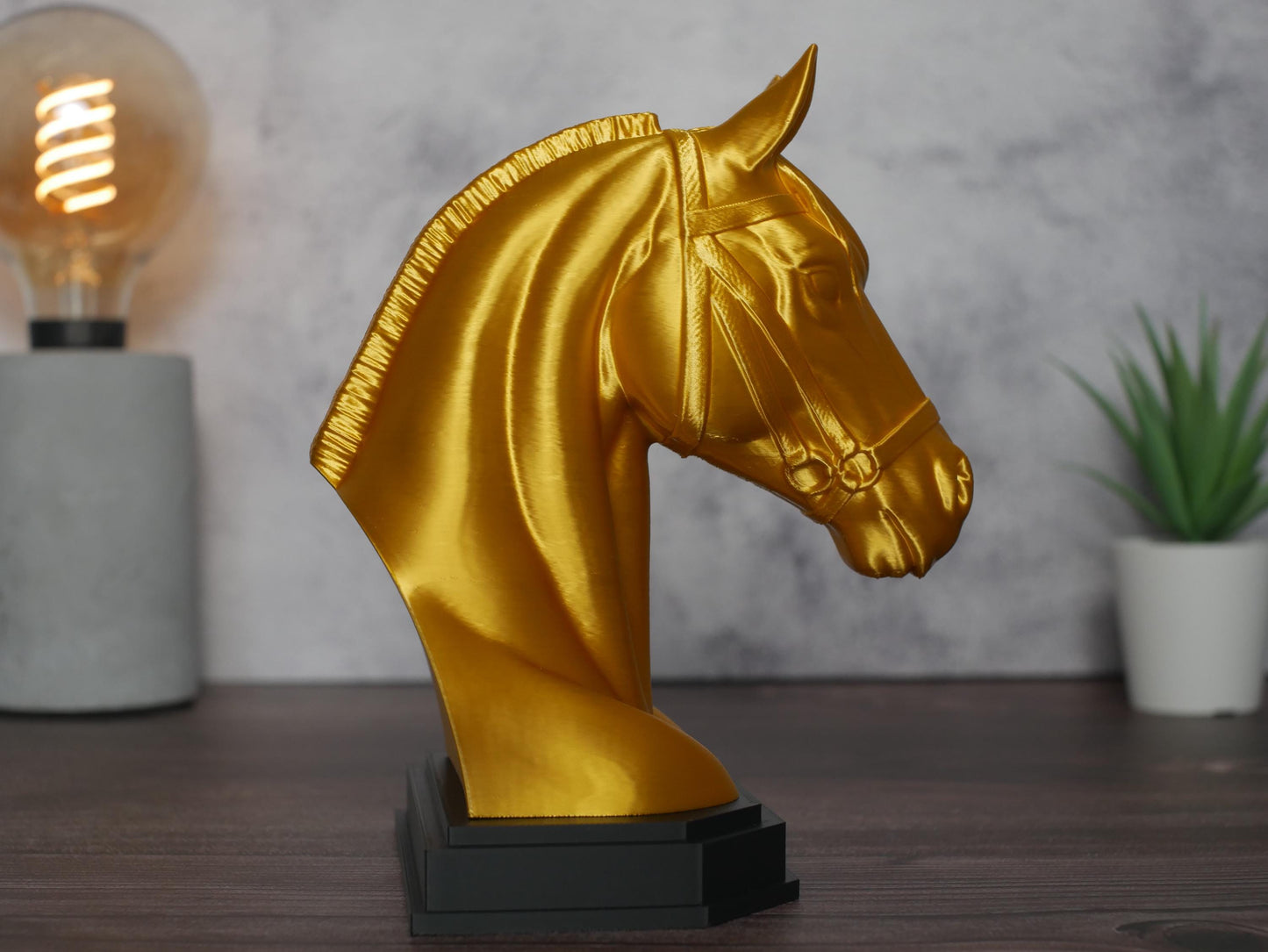 Buste de cheval personnalisé - Cadeau unique