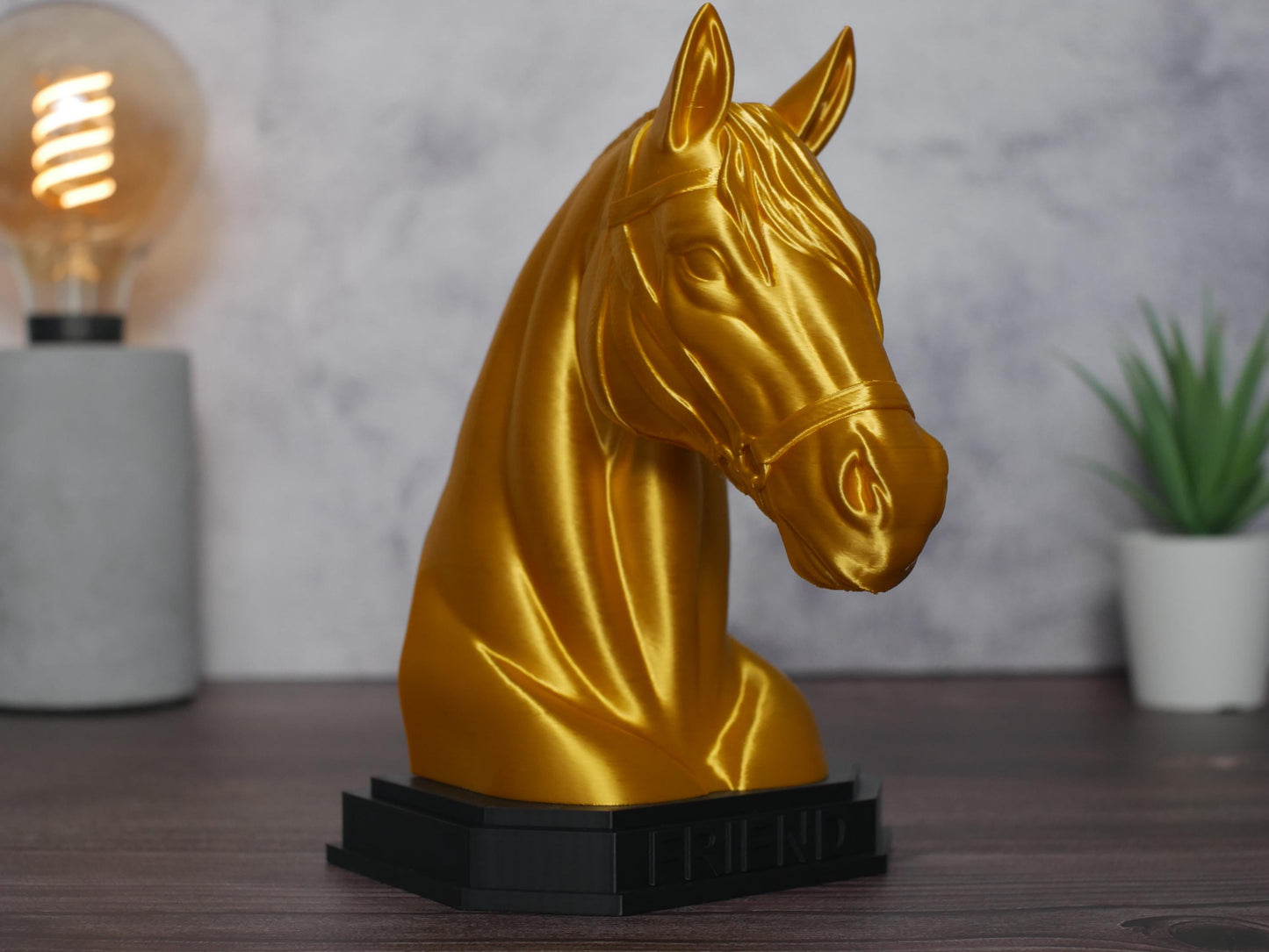 Buste de cheval personnalisé - Cadeau unique