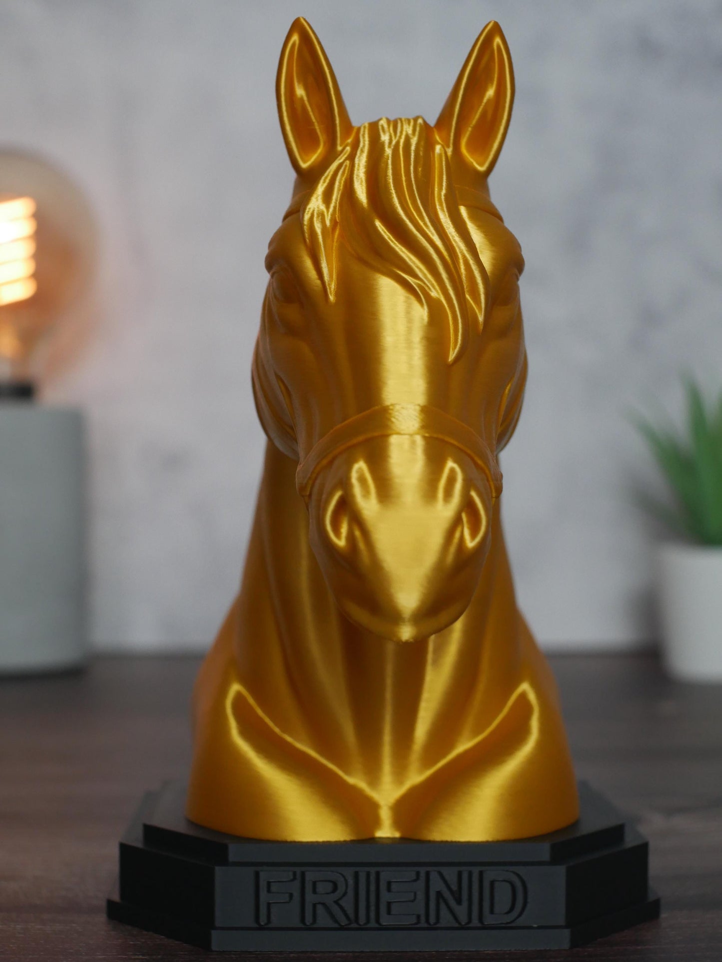 Buste de cheval personnalisé - Cadeau unique