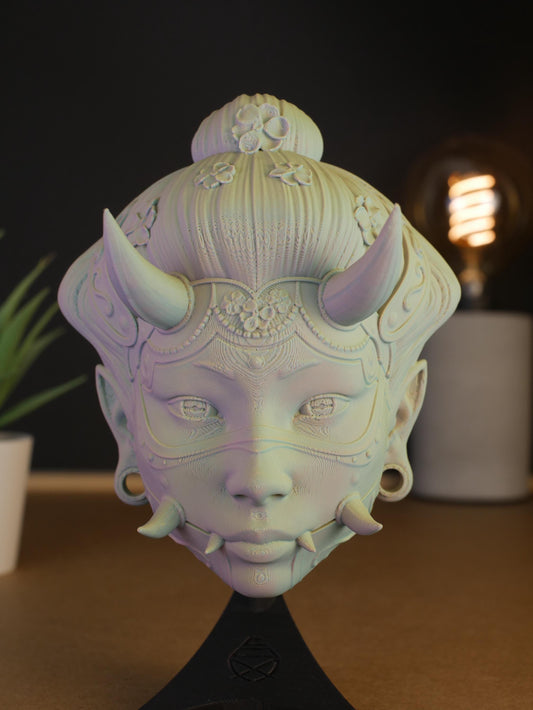Hannya: Color-Changing Transformable Figurine - Perfect for Decorating and Organizing