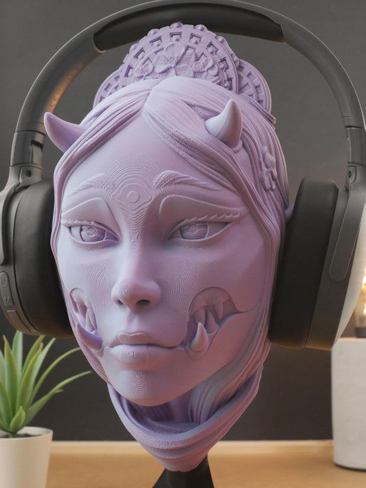 Soporte para Auriculares Kuchisake | Organizador de Oficina | Soporte para Auriculares de Estudio y Gaming